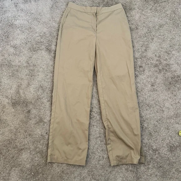 Aritzia Sunday Best Charlie Wide Leg Trousers Taupe Beige Size 8 - Picture 4 of 10